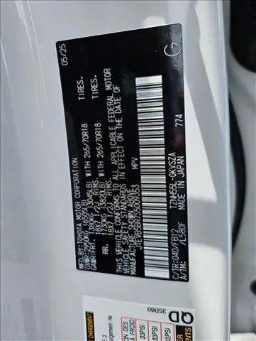 2025 Toyota 4Runner Platinum