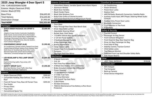 2025 Jeep Wrangler 4-Door Summit 4x4