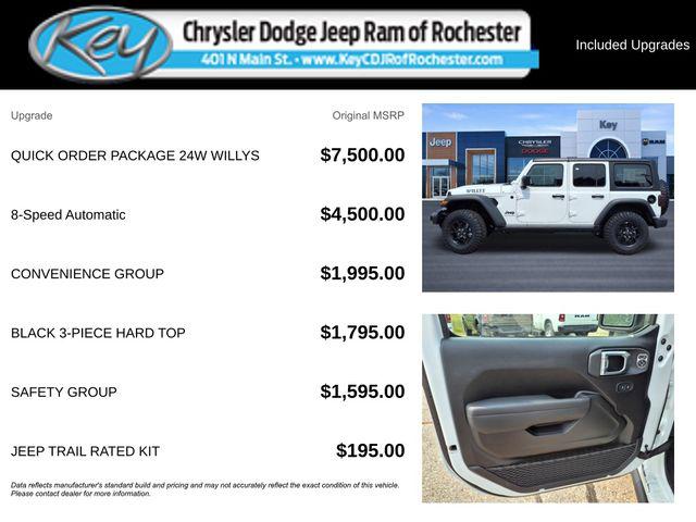 2025 Jeep Wrangler 4-Door Willys 4x4