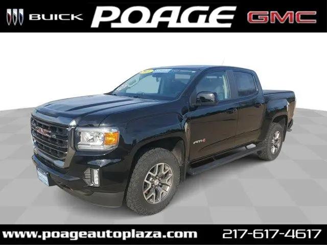 2021 GMC Canyon 4WD Crew Cab Short Box AT4 - Leather for sale in Quincy, IL