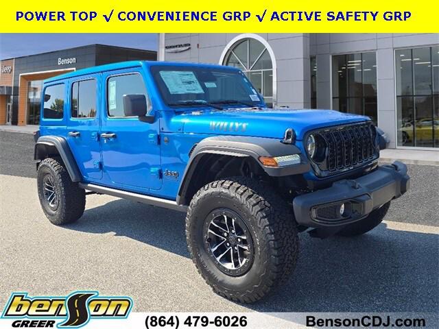 2025 Jeep Wrangler WRANGLER 4-DOOR WILLYS 2025 Jeep Wrangler WRANGLER 4-DOOR WILLYS