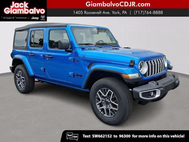 2025 Jeep Wrangler 4-Door Sahara 4x4 for sale in York, PA