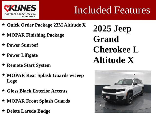 2025 Jeep Grand Cherokee GRAND CHEROKEE L ALTITUDE X 4X4