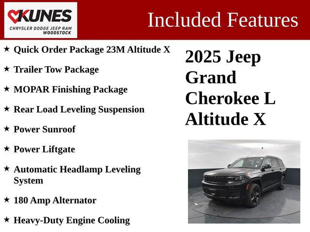 2025 Jeep Grand Cherokee GRAND CHEROKEE L ALTITUDE X 4X4