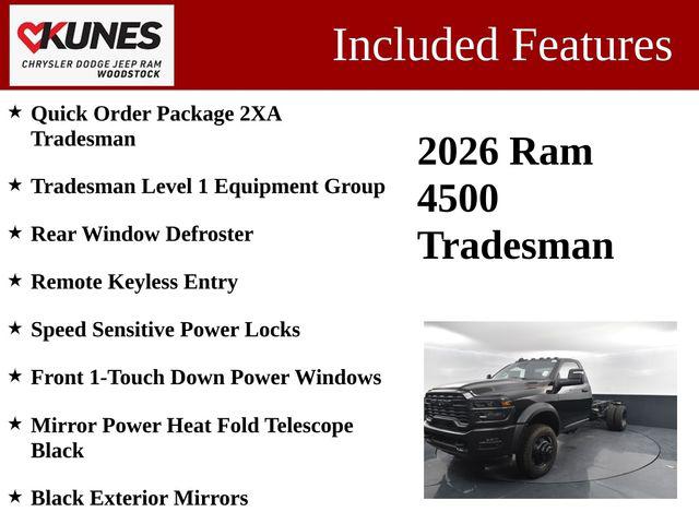 2026 RAM 4500 Chassis Cab Tradesman