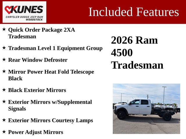 2026 RAM 4500 Chassis Cab Tradesman