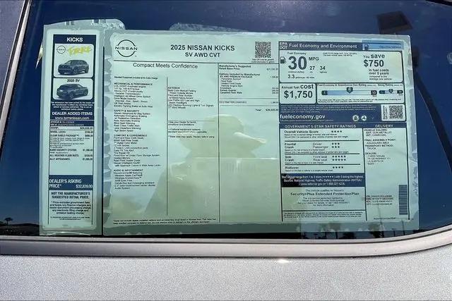 2025 Nissan Kicks SV Intelligent AWD