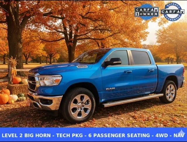 2022 RAM 1500 Big Horn Crew Cab 4x4 57 Box 2022 RAM 1500 Big Horn Crew Cab 4x4 57 Box