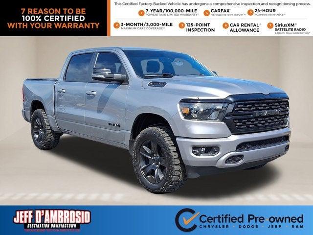 2022 RAM 1500 Big Horn Crew Cab 4x4 57 Box