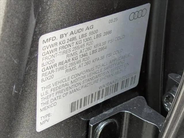2025 Audi Q5 Premium Plus TFSI quattro S tronic