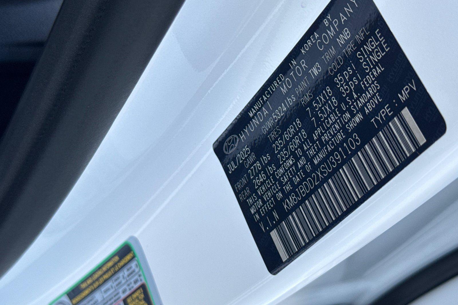 2025 Hyundai Tucson SEL - Photo 28