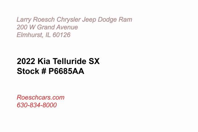 2022 Kia Telluride SX