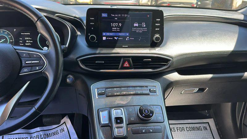 2021 Hyundai Santa Fe Hybrid Blue