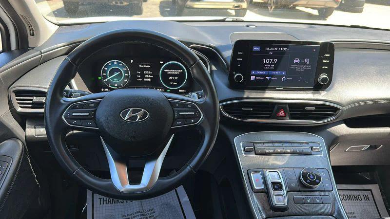 2021 Hyundai Santa Fe Hybrid Blue