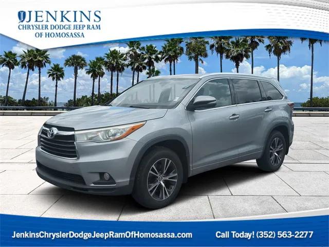 2016 Toyota Highlander XLE V6