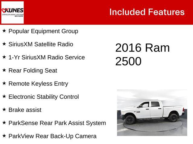 2016 RAM 2500 Tradesman