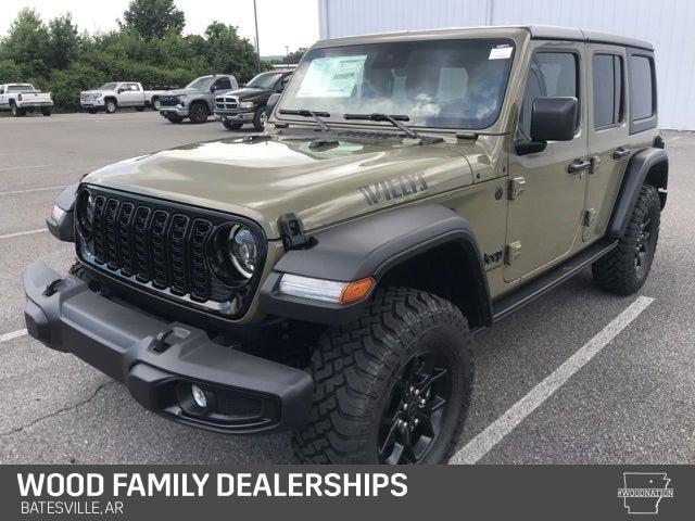 2025 Jeep Wrangler WRANGLER 4-DOOR WILLYS 2025 Jeep Wrangler WRANGLER 4-DOOR WILLYS