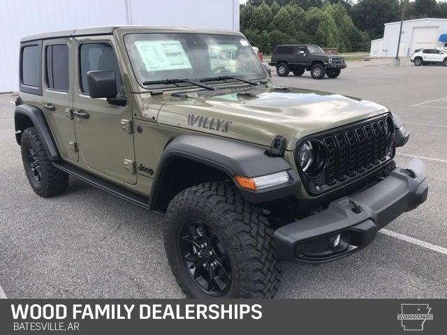 2025 Jeep Wrangler WRANGLER 4-DOOR WILLYS 2025 Jeep Wrangler WRANGLER 4-DOOR WILLYS