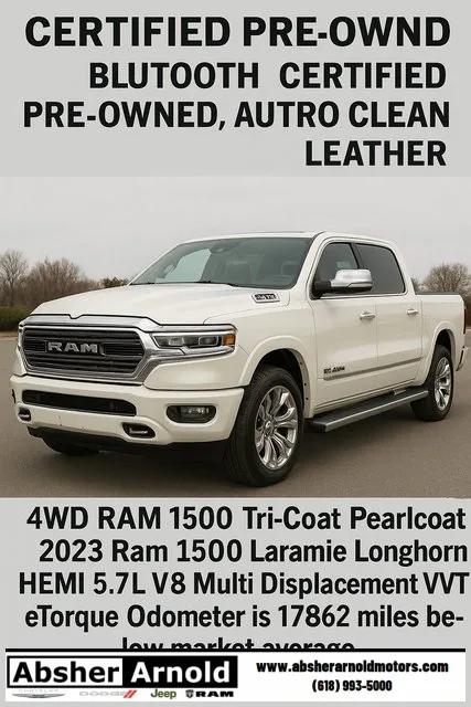 2023 RAM 1500 Limited Longhorn Crew Cab 4x4 57 Box