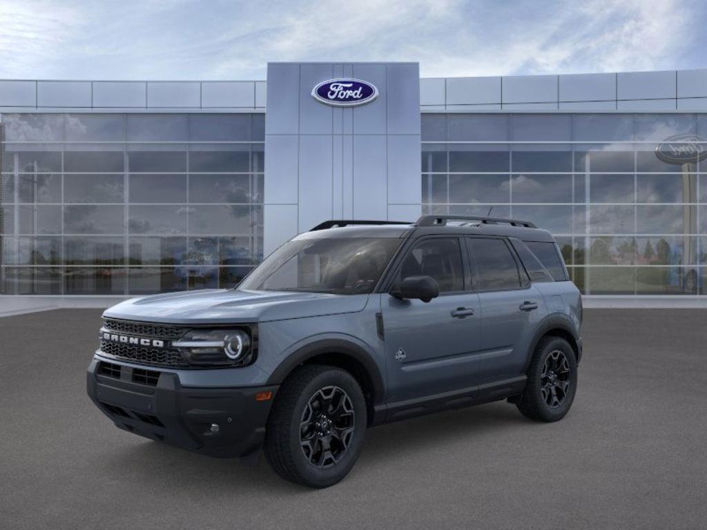 Blue (AZURE GRAY METALLIC TRI-COAT) 2025 Ford Bronco Sport Outer Banks AWD SUV / Crossover All-Wheel Drive 8-Speed Automatic