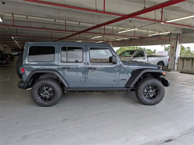 2025 Jeep Wrangler WRANGLER 4-DOOR WILLYS 2025 Jeep Wrangler WRANGLER 4-DOOR WILLYS