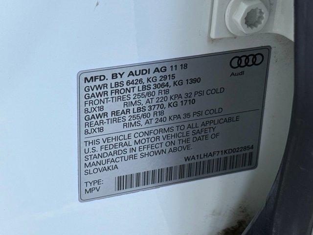 2019 Audi Q7 45 Premium