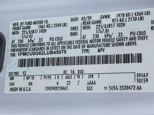 2020 Ford Escape SE