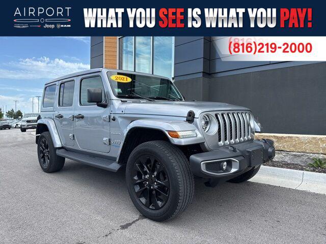 2021 Jeep Wrangler 4xe Unlimited Sahara 4x4 for sale in Platte City, MO