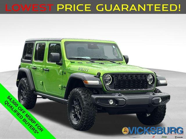 2025 Jeep Wrangler WRANGLER 4-DOOR WILLYS