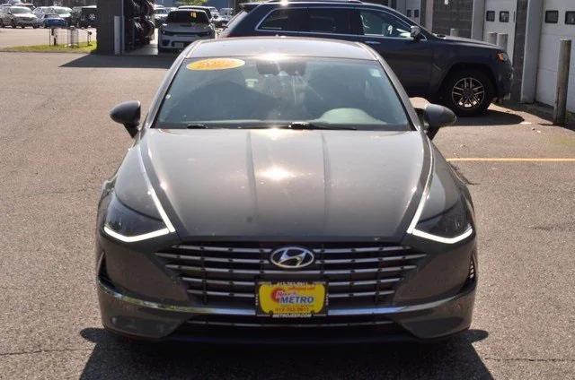 2022 Hyundai Sonata Hybrid Blue