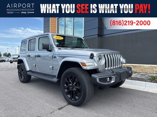 2021 Jeep Wrangler 4xe Unlimited Sahara 4x4 2021 Jeep Wrangler 4xe Unlimited Sahara 4x4