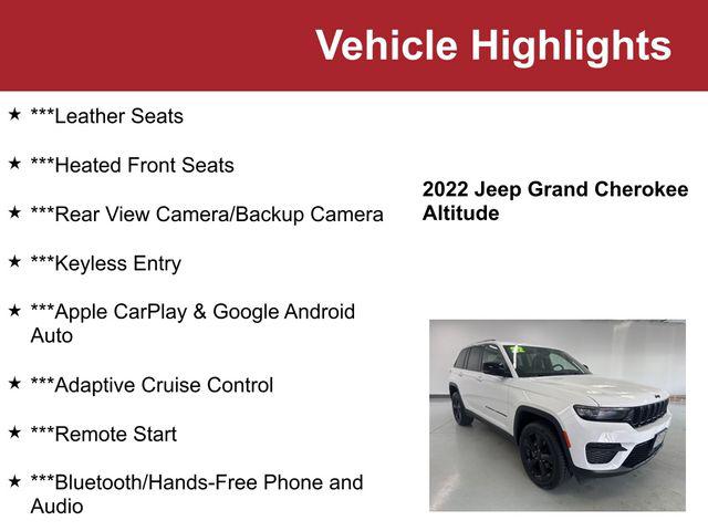 2022 Jeep Grand Cherokee Altitude 4x4