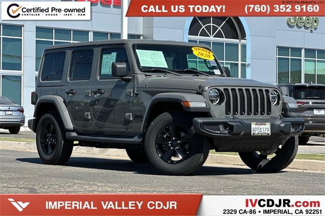 2020 Jeep Wrangler Unlimited Sahara Altitude 4X4