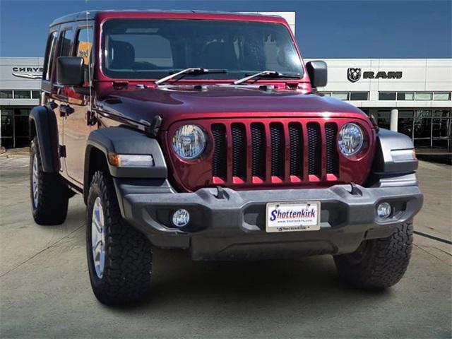 2021 Jeep Wrangler Unlimited Sport RHD 4X4