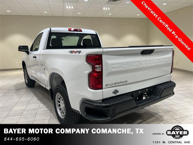 2024 Chevrolet Silverado 1500 4WD Regular Cab Standard Bed WT