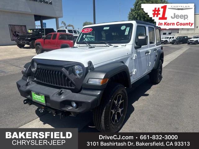 2018 Jeep Wrangler Unlimited Sport S 4x4