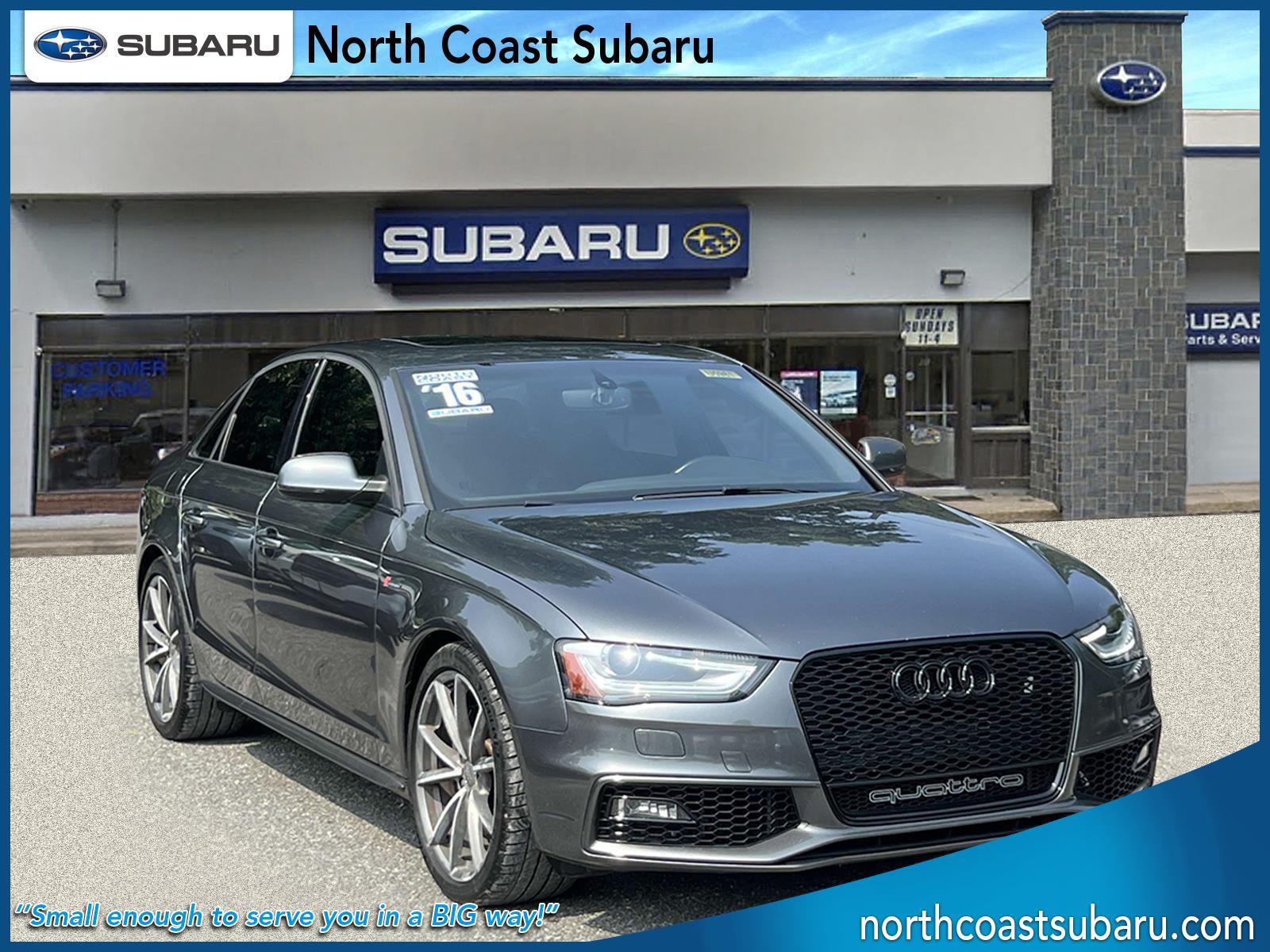 Daytona Gray Pearl Effect 2016 Audi S4 3.0T quattro Premium Plus Sedan AWD Sedan All-Wheel Drive 7-Speed Automatic