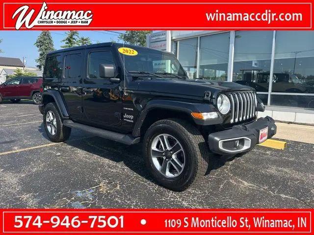 2022 Jeep Wrangler Unlimited Sahara for sale in Winamac, IN