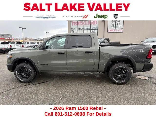 2026 RAM Ram 1500 RAM 1500 REBEL CREW CAB 4X4 57 BOX