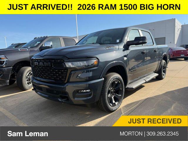 2026 RAM Ram 1500 RAM 1500 BIG HORN CREW CAB 4X4 57 BOX 2026 RAM Ram 1500 RAM 1500 BIG HORN CREW CAB 4X4 57 BOX