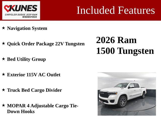 2026 RAM Ram 1500 RAM 1500 TUNGSTEN CREW CAB 4X4 2026 RAM Ram 1500 RAM 1500 TUNGSTEN CREW CAB 4X4