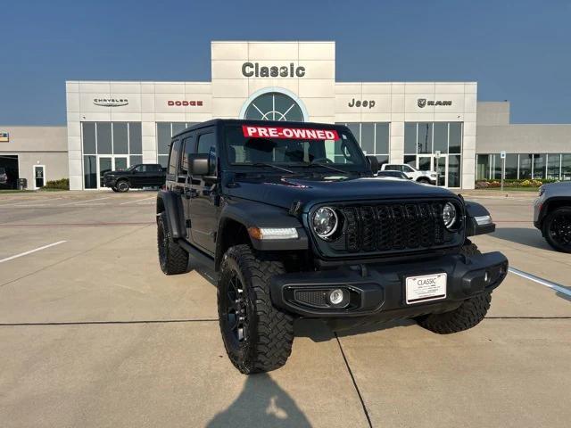 2025 Jeep Wrangler 4-Door Willys 4x4