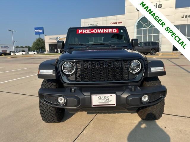 2025 Jeep Wrangler 4-Door Willys 4x4 2025 Jeep Wrangler 4-Door Willys 4x4