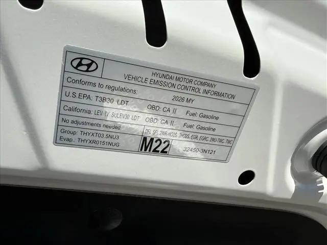 2026 Hyundai Palisade Calligraphy