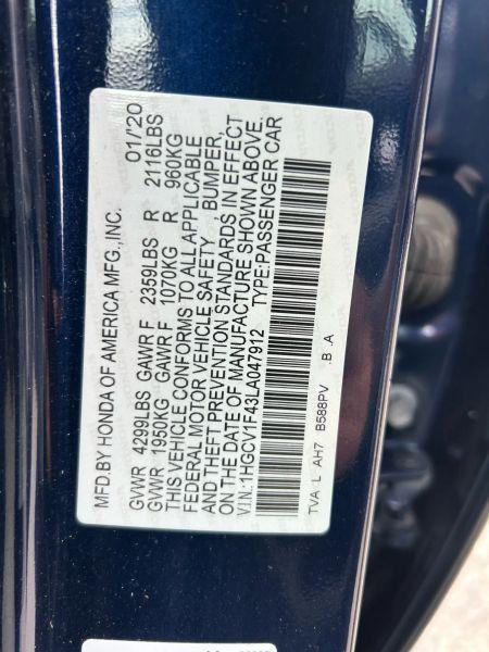 2020 Honda Accord EX
