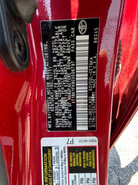 2012 Toyota Camry XLE V6