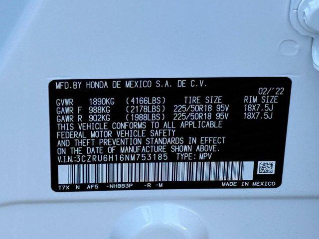 2022 Honda HR-V AWD Sport