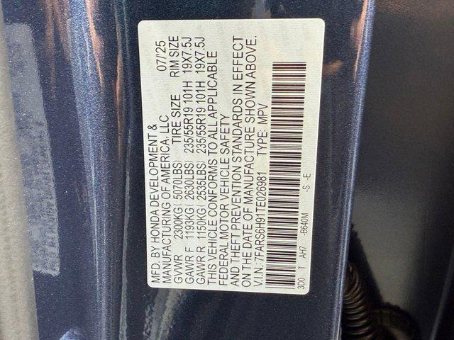 2026 Honda CR-V Hybrid AWD Sport Touring