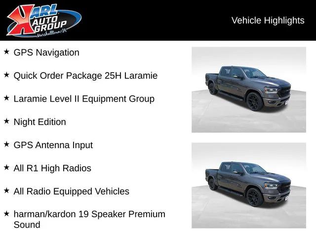 2022 RAM 1500 Laramie Crew Cab 4x4 57 Box