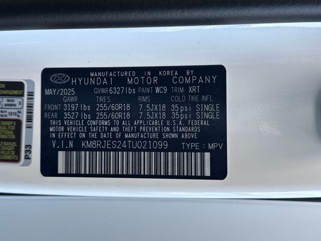 2026 Hyundai Palisade XRT Pro
